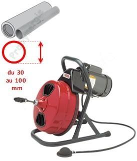 Déboucheur électrique à tambour : VAL 80