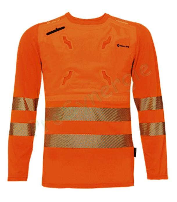  T-shirt refroidissant HV Smart-X Manches LonguesColoris Orange Taille XL