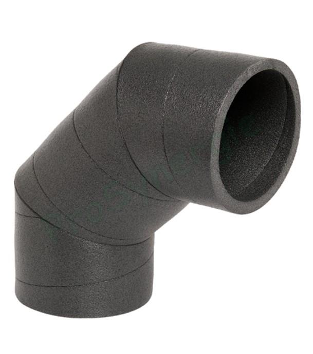 Calogaine PRO - Coude 90° pour conduit de ventilation rigide isolé en mousse PE