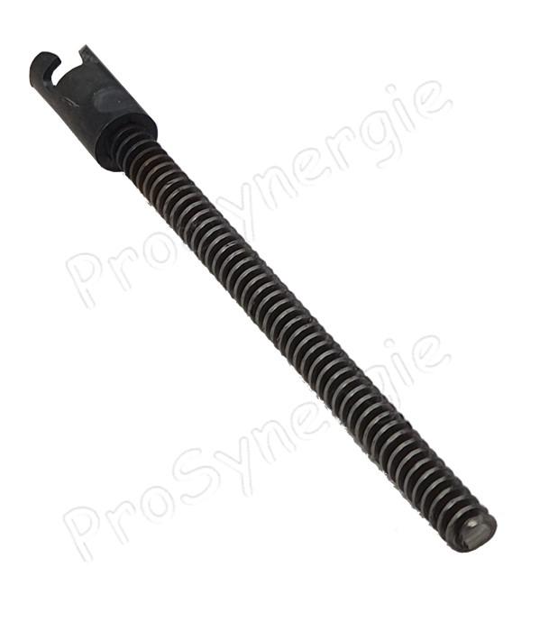 Barre filetée d'entrainement de grille mobile L=166mm pour brûleur PV50b/c