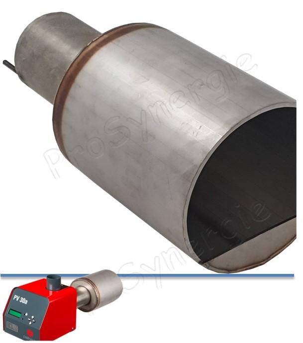 Chambre de combustion (gueulard) pour brûleur Pelltech PV 20 ou 30