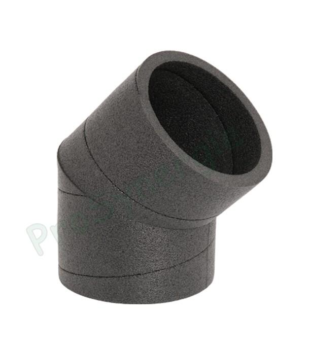 Calogaine PRO - Coude 45° pour conduit de ventilation rigide isolé en mousse PE