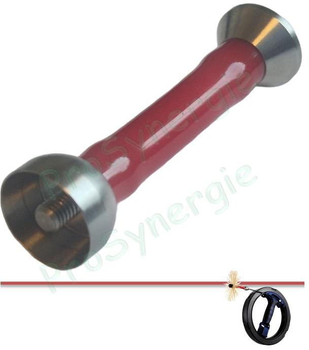 Element souple de tête - 64 mm - pour Enrouleur ramonage 15m Mini S