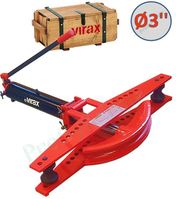 Cintreuse hydraulique manuelle 3´´ - Flasque coulissant