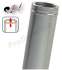 Kit S/Rampant - Conduit cheminée Isolé (Duoten) hauteur utile 1,445 mètres Int./Ext. = Inox 304 / (I 304 ou Galva) - Øint/ext 180/230mm