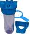 Kit Adoucisseur monoblock 20 litres avec Vanne RUN XIN intégré Electronique Volumétrique Entrée/Sortie Ø M 3/4'' - Débit d'eau 2m3/h + préfiltre et cartouche de rechange