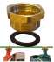 Kit remplacement interchangeable Salmson XA15NS Circulateur chauffage à bride hauteur 158mm (débit jusqu´à 3.5m3/h)