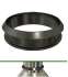 Kit ´´Base´´ Noir cheminée intérieure Concentrique Pellet - Ø  80/125 mm