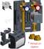 B - Kit option production d'eau chaude sanitaire (sur l'installation chauffage) - Ballon 150 litres échangeur / Elec. + module hydraulique DN25 et régulation climatique 2 circuits
