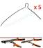 Kit de pièces détachées pour Cisaille Grignotteuse NR1 (Couteau central + 2 lames + 5 ressorts)
