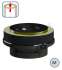 Kit S/Rampant - Conduit cheminée Isolé (Duoten) hauteur utile 1,4 mètres Int./Ext. = Inox 304 / (I 304 ou Galva) laqué noir (RAL9005) - Øint/ext 130/180mm
