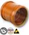 Kit Raccord coudé pour tuyau Annelé Ø200mm - Polypropylène Qualité Alimentaire