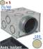 Kit VMC Dee Fly Cube HE 300 IHM + ensemble 3+5 bouches + 2 répartiteurs + Flexigaine 2x 50m Ø75mm + recharge filtre