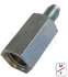 Kit Alu´´Cheminée de Campagne´´ (contient 9 Cannes aluminium Ø 30 mm de longueur 1m et 1 adaptable) 
