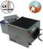 Kit puits géothermique Echangeur hydraulique une couronne (environ 1KW) avec pompe et sécurité + batterie avec filtre à air Ø160mm et régulation