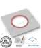 Kit complémentaire ´´Isol-Mur´´ cheminée isolé Pellet Ø  80/125 mm