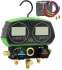 Kit Outils Prémium pour Attestation de Capacité Climatisation avec manifold 2 voies électronique 
