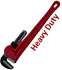 Lot de 3 Outils sanitaires : Clé à bonde (261620) - Clé écrou robinet (261470) - Clé sanitaire (011324) + Clé Viragip heavy duty 10´ 250mm (013810)