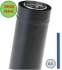 Kit raccordement arrière Pellet concentrique Ø 80/125 mm sur conduit maçonné intérieur (rajouter flexible)