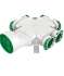 Kit Ventilation Double flux Aldes InspirAIR® Top 300 Classic + Télécommande + ensemble 3+5 bouches + 2 répartiteurs + Flexigaine 2x 50m Ø90mm 