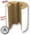 Kit ´´Isol-Plancher´´ Isolant thermique et phonique certifié + Plaque étanche haute T° pour conduit fumée Øext. 350 mm