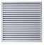 Ensemble caisson de raccordement plénum 250 x 250 - Ø 160  avec Grille extérieur façade