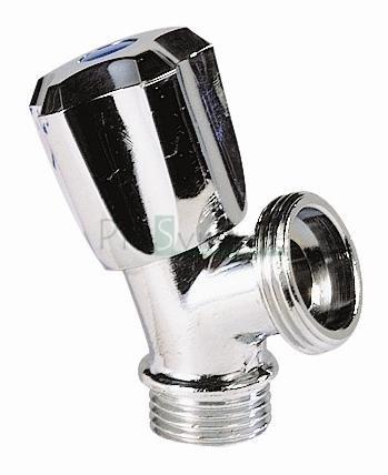 Robinet chromé de machine à laver RML ØM 1/2'' - 3/4''