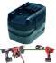 Ensemble coffret vide + 2 batteries Li-ion 14.4V + 1 chargeur Li-ion pour Viper M20+  (2x253244 + 251844)