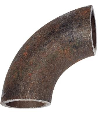 Courbe 3D Acier Noire à Souder - Ø 88,9 x 3,2