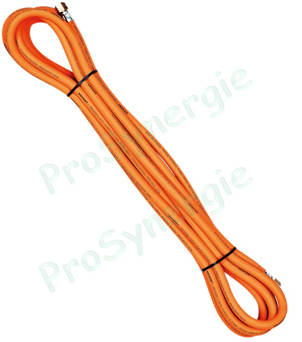 Tuyau 4m Ø 4 mm avec deux raccords 3/8´´ G dont un tournant