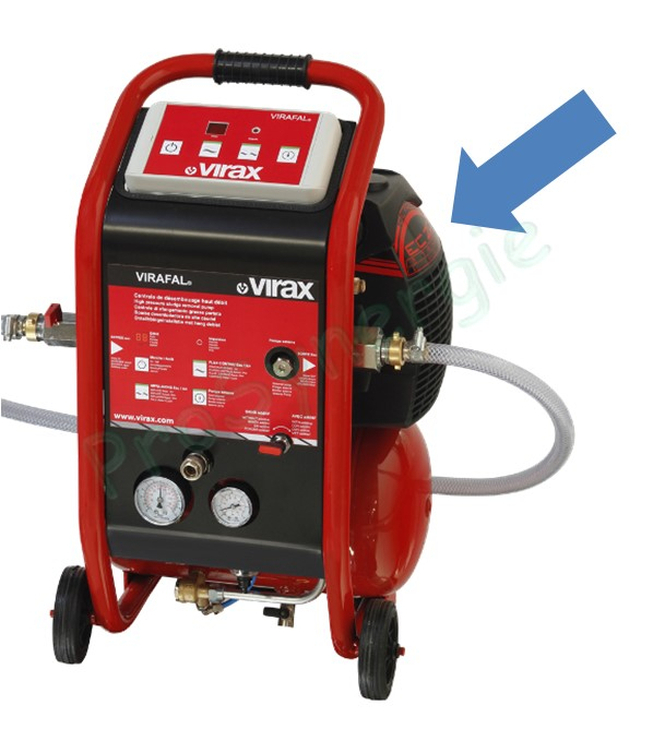 Compresseur de la désemboueuse Virafal (Ropuls)
