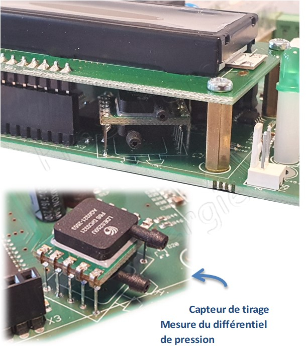 Carte électronique contrôleur pour brûleur PV 350 & 500 (1ère génération)