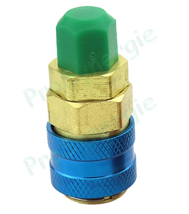 Raccord rapide automobile - BP - Basse Pression - Sans Vanne - Droit - Mâle 1/4´´ SAE