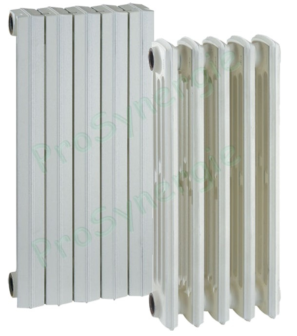 Réduction radiateur M Droit Ø 1´´ (26/34) - F Ø 1/8´´ (6/10) - Ø Collerette 48 mm