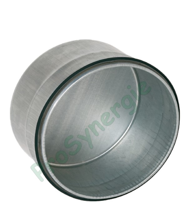 BM - Bouchon Mâle Galva à Joints - Ø 125 mm