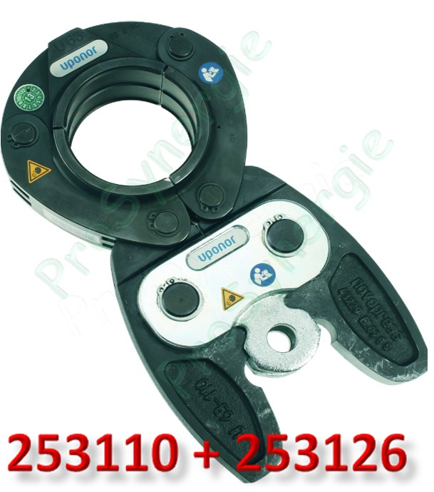 Pince à sertir Virax - Profil TH - Ø 63 mm
