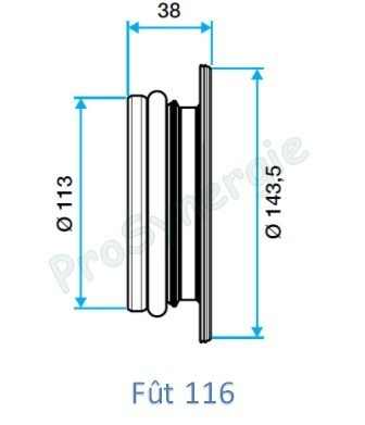 Joints d´étanchéité (Bap´si lot de 5)