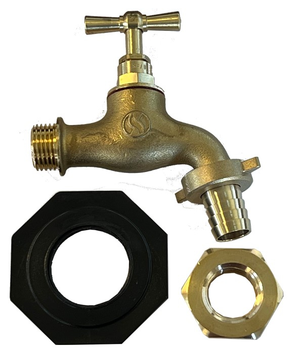 Ensemble Robinet de jardin à potence pour Cuve à Eau SCHUTZ ØM 2 