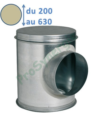 CP - Standard - Caisson de Piquage Galva - ØA 355 mm - ØB 500 mm