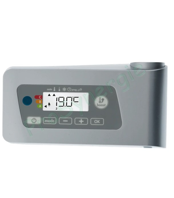 Kit résistance électrique (radiateur sèche serviette) 500 W régulation digital programmable + mode boost -  finition Blanc
