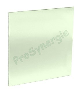 Vitre en verre 204 x 105 mm pour coffret de sécurité  sous verre dormant 