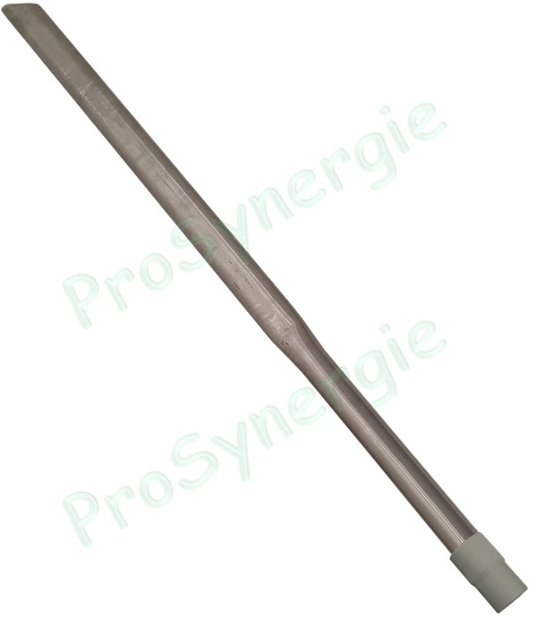 Suceur Aspirateur droit plat - Longueur  800 mm - Ø 28 mm inox - Pour tuyau Ø 40 mm