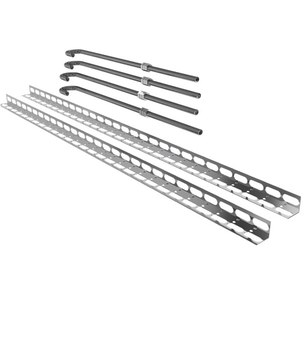 Kits de fixation à la charpente pour souche Polyten