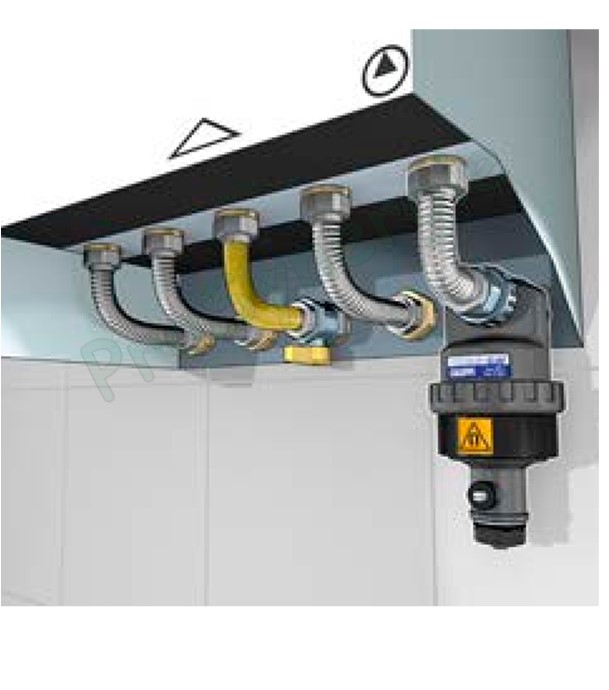 Pots de décantation magnétique Chaudière murale - Matériaux de synthèse - DIRTMAGSLIM - Ø 3/4´´ M x 22 mm