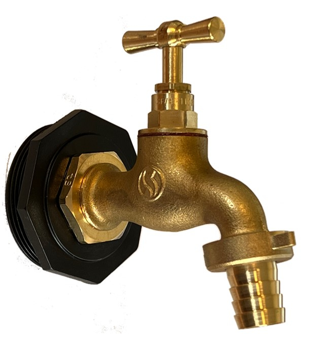 Ensemble Robinet de jardin à potence pour Cuve à Eau SCHUTZ ØM 2 