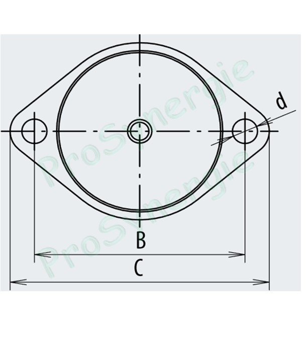 Plot anti-vibratile PAVZ 150 - pour filetage M14 - Pièce