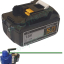 Batterie 5.0Ah 18V pour Pompe à vide 71 L/min sur batterie 18V