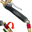 Ensemble Chalumeau Etancheur Godet Inox 100 kW - Col 400 mm - Tuyau 10m - Détendeur - Manche 620CR