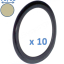 Kit Gaine PEHD Ø90mm - 50m + 10 joints + 20 colliers + mètre pliant offert