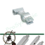 Kit Acier ´´Cheminée de Campagne´´ (contient 9 Cannes acier Ø 30 mm de longueur 1m et 1 adaptable)